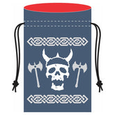 Black Oak Workshop Game Supplies > Dice Storage Dice Bag: Heraldry: Skull & Axe 850070051323 BOWDBSKLAXEHC
