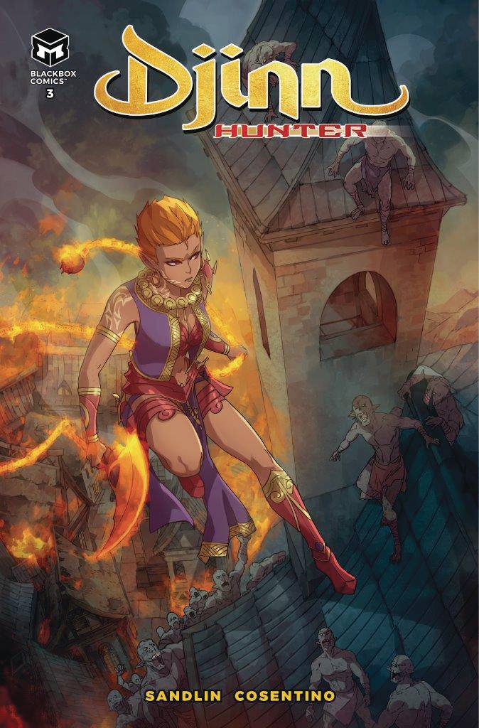 BLACKBOX COMICS Comic Books Djinn Hunter #3 (Of 5) 78779064709600311 DEC231304