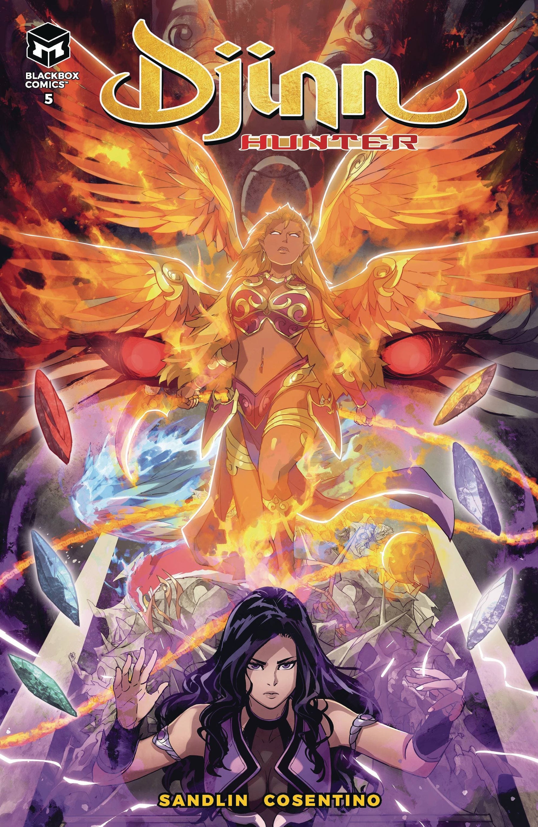 Djinn Hunter #5 (Of 5) Cvr A Cosentino