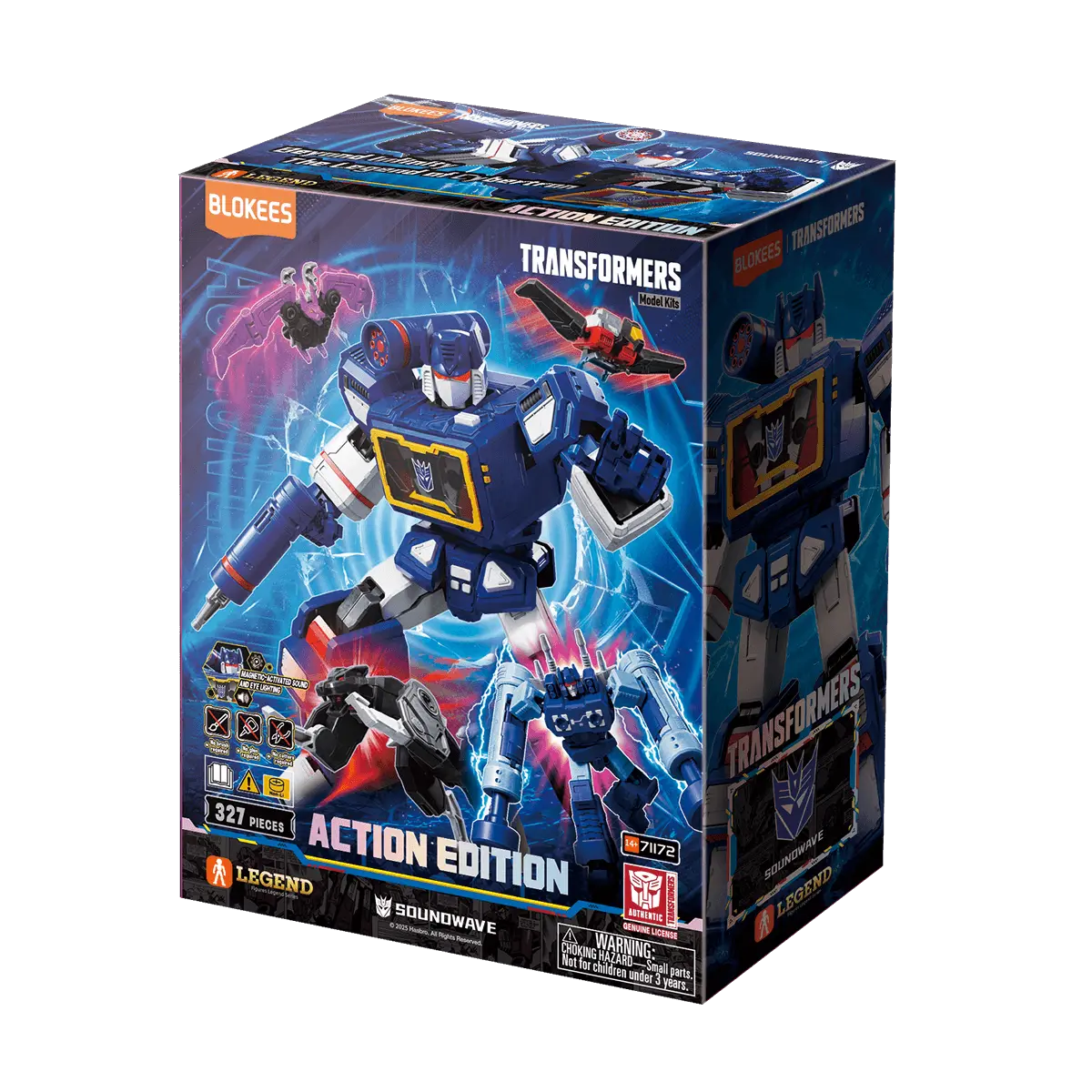 BLOKEES Model Kits > Other Model Kits Blokee - Transformers Action Edition 03 Soundwave 810181530872 71172-1