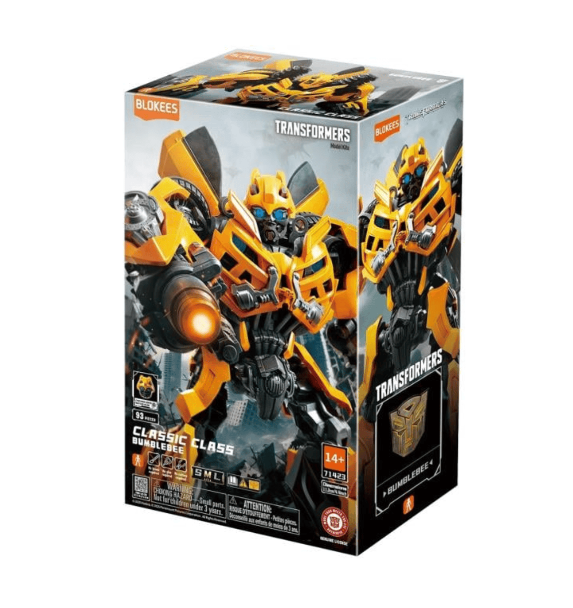 BLOKEES Model Kits > Other Model Kits Blokee - Transformers: Dark of the Moon Classic Class 23 Bumblebee Model Kit 810181531206