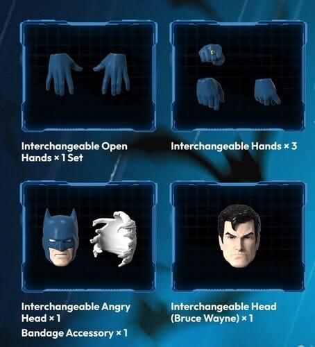 BLOKEES Model Kits > Other Model Kits Blokees: DC - Champion Class: Batman (Hush) Model Kit 810181536133 BOKE36133
