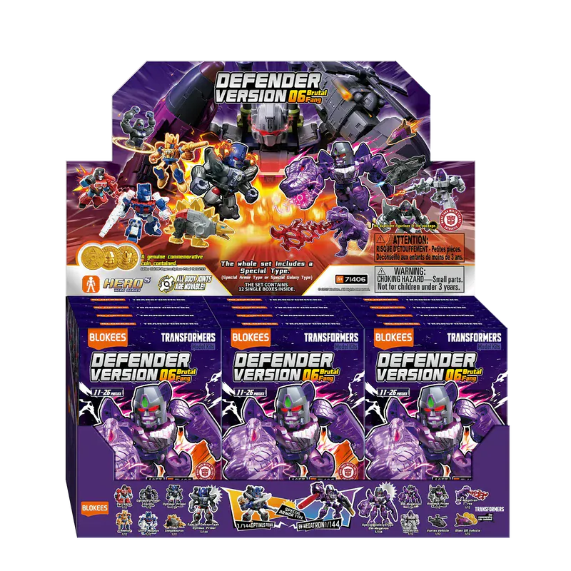 BLOKEES Model Kits > Other Model Kits Blokees - Defender Version 06 Brutal Fang 810181533248 71406