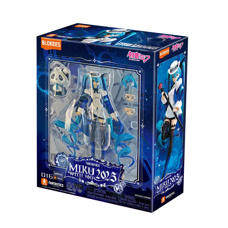BLOKEES Model Kits > Other Model Kits Blokees: Fantastics Series - Hatsune Miku · MIKU WITH YOU 2025 810181533699 73533-1