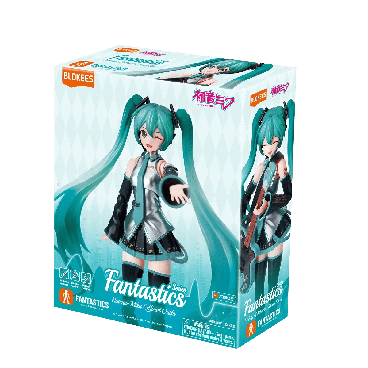 BLOKEES Model Kits > Other Model Kits Blokees: Fantastics Series - Hatsune Miku, Official Outfit 810181530414 73502-1