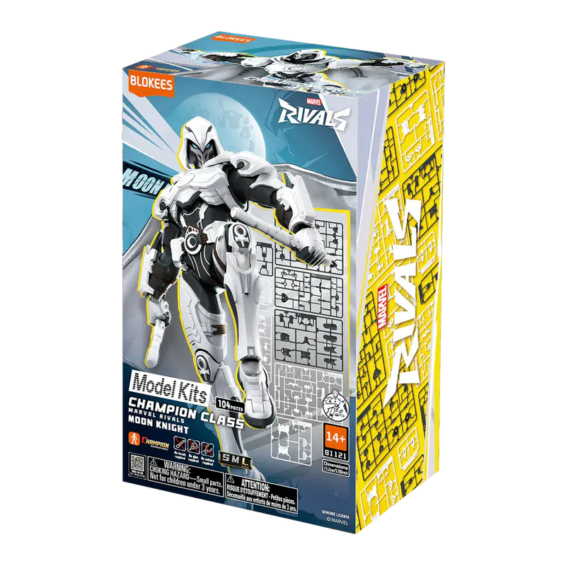 BLOKEES Model Kits > Other Model Kits Blokees: Marvel Rivals Champion Class 10 - Moon Knight 810181532272 81121