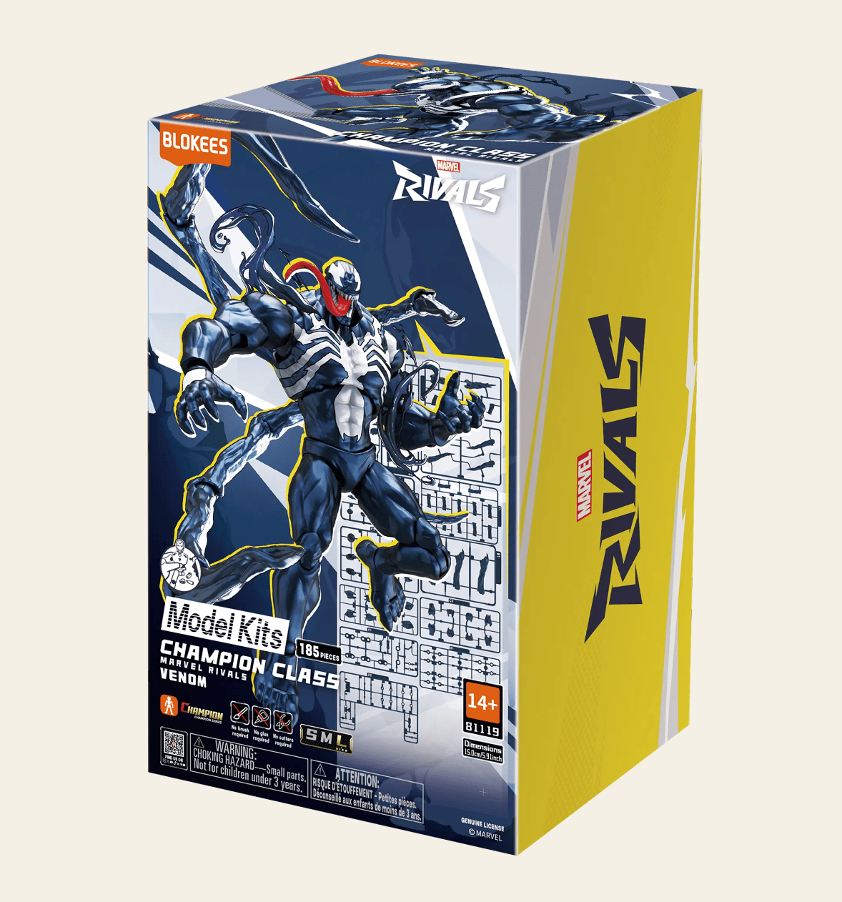 BLOKEES Model Kits > Other Model Kits Blokees - Marvel Rivals Champion Class Venom Model Kits 810181531671