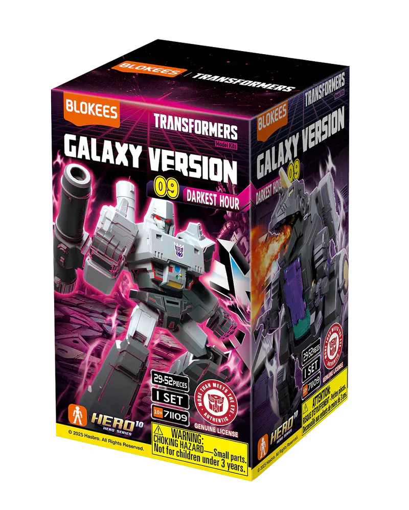 BLOKEES Model Kits > Other Model Kits Blokees Model Kits - Transformers Galaxy Version 09 Darkest Hour 810181531084 71109-1