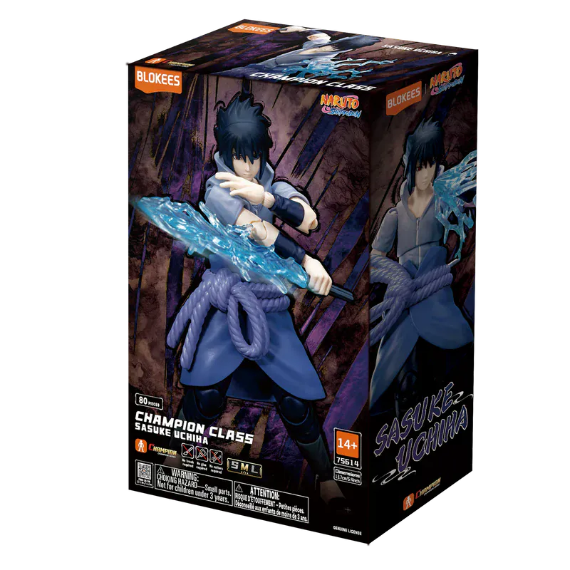 BLOKEES Model Kits > Other Model Kits Blokees: Naruto Champion Class 04 - Sasuke Uchiha 810181532562 75614-1