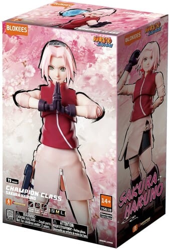 BLOKEES Model Kits > Other Model Kits Blokees: Naruto - Champion Class - 07 - Sakura Haruno Model Kit 810181532845 75618-1