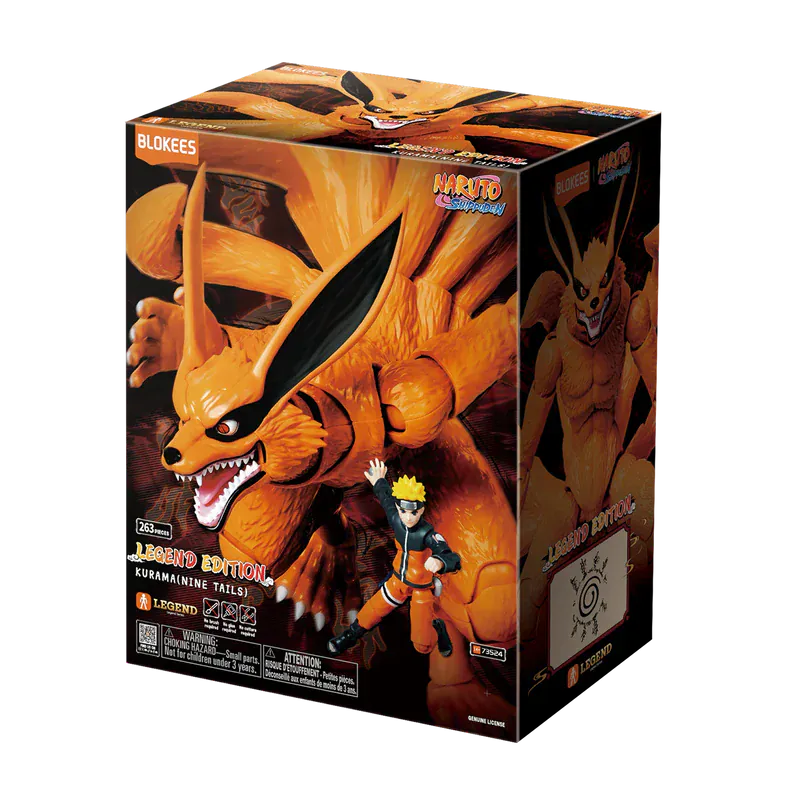 BLOKEES Model Kits > Other Model Kits Blokees: Naruto Legend Edition 01 - Kurama (Nine Tails) 810181532579 73524-1