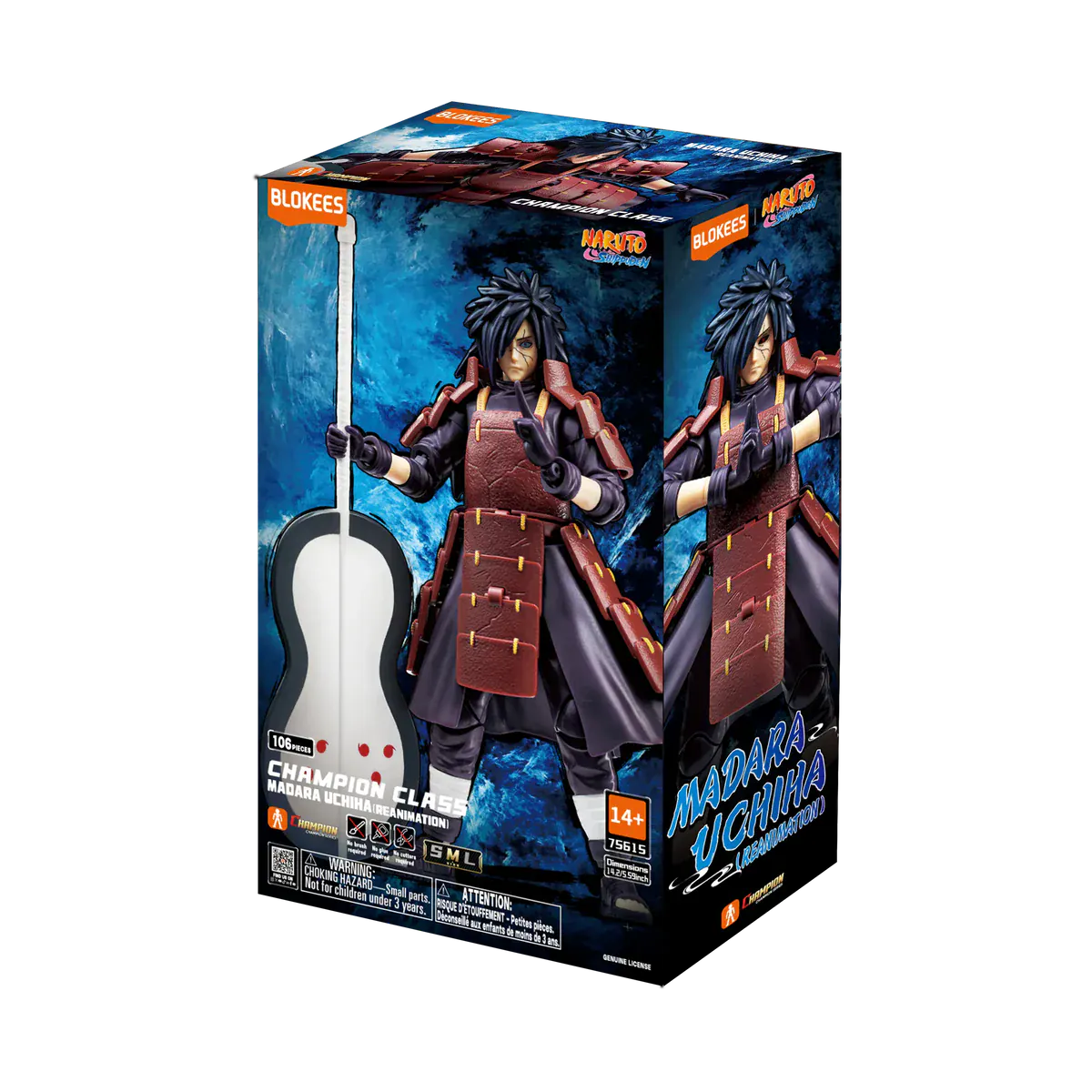BLOKEES Model Kits > Other Model Kits Blokees: Naruto Shippuden - CC05 Madara Uchiha (Reanimation) 810181532814 75615-1