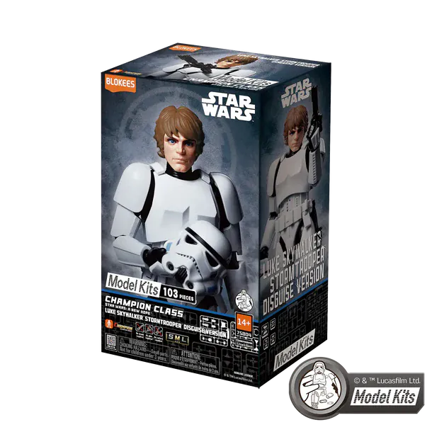 BLOKEES Model Kits > Other Model Kits Blokees: Star Wars - A New Hope Champion Class 04 Luke Skywalker 810181533132 75804-1