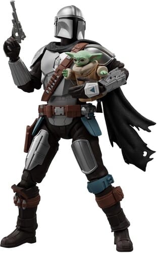 BLOKEES Model Kits > Other Model Kits Blokees: Star Wars - Champion Class - 05: Din Djarin & Grogu Model Kit (The Mandalorian & Grogu) 810181533149 BOKE33149