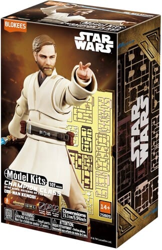 BLOKEES Model Kits > Other Model Kits Blokees: Star Wars - Champion Class: Obi-Wan Kenobi (Revenge of the Sith) Model Kit 810181537246 BOKE37246