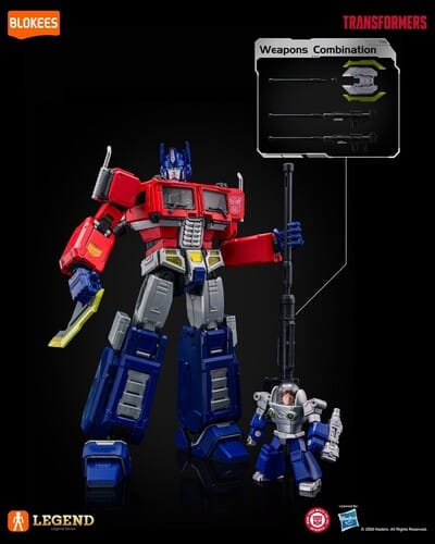 BLOKEES Model Kits > Other Model Kits Blokees: Transformers - Action Edition: Optimus Prime Version 2.0 Model Kit 810181536898 BOKE36898