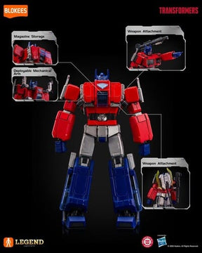 BLOKEES Model Kits > Other Model Kits Blokees: Transformers - Action Edition: Optimus Prime Version 2.0 Model Kit 810181536898 BOKE36898