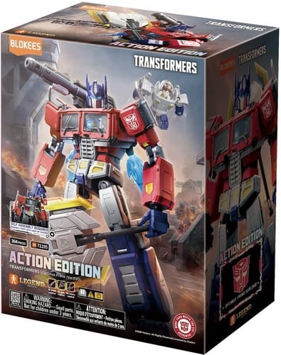 BLOKEES Model Kits > Other Model Kits Blokees: Transformers - Action Edition: Optimus Prime Version 2.0 Model Kit 810181536898 BOKE36898