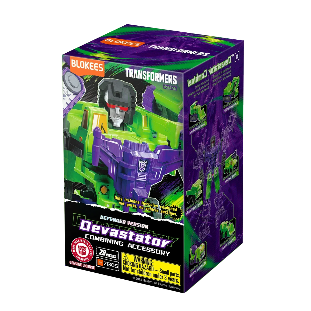 BLOKEES Model Kits > Other Model Kits Blokees: Transformers Defender Version - Devastator Kits, Combining Accessory 810181531701 71305-1