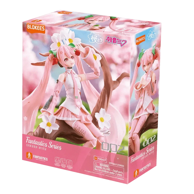 BLOKEES Toys > Action Figures > Other Action Figures Blokees: Fantastic Series - Sakura Miku 810181531343 71156-1