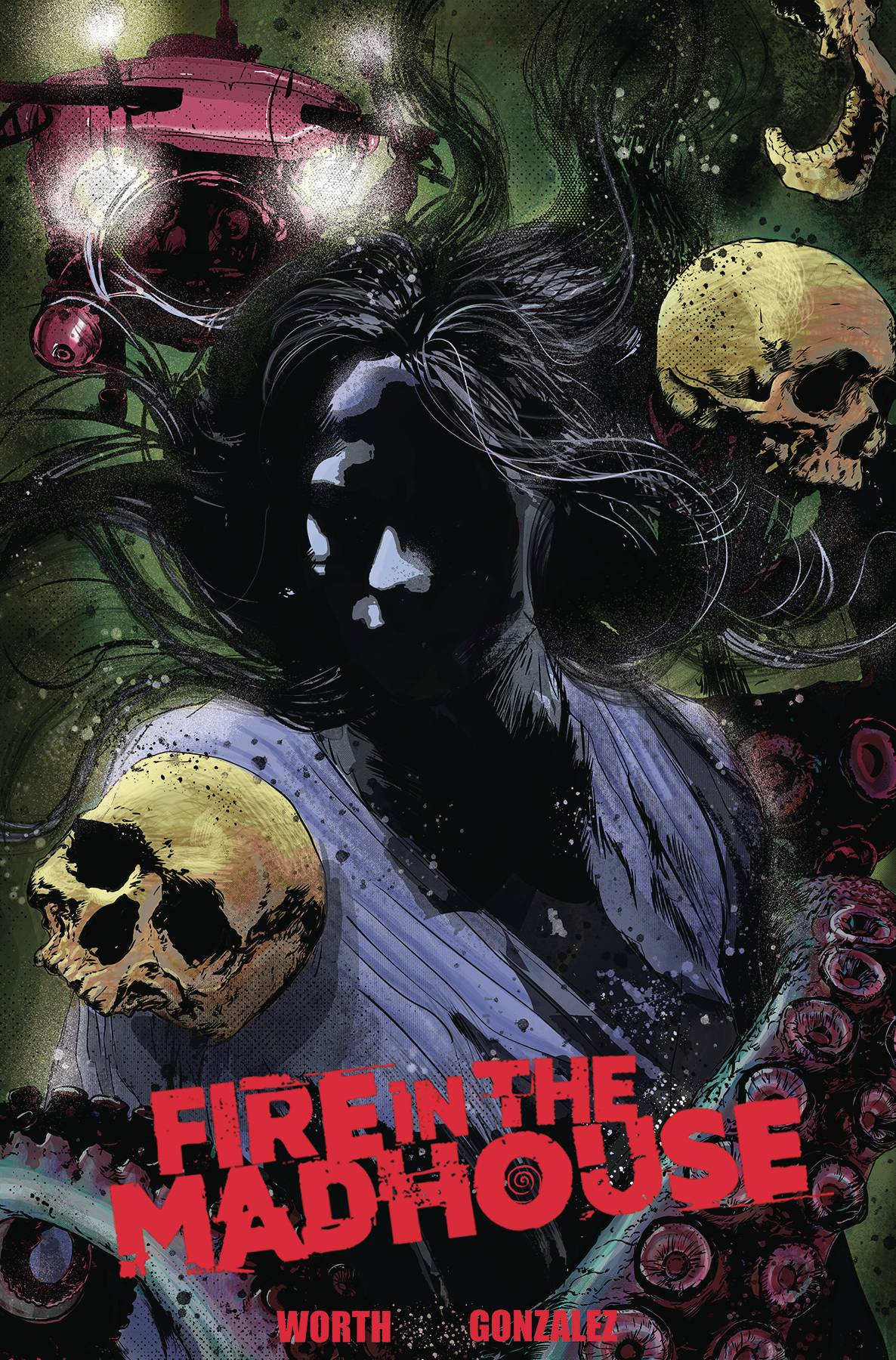 FIRE IN THE MADHOUSE #2 (OF 4) CVR A HERNAN GONZALEZ (MR)
