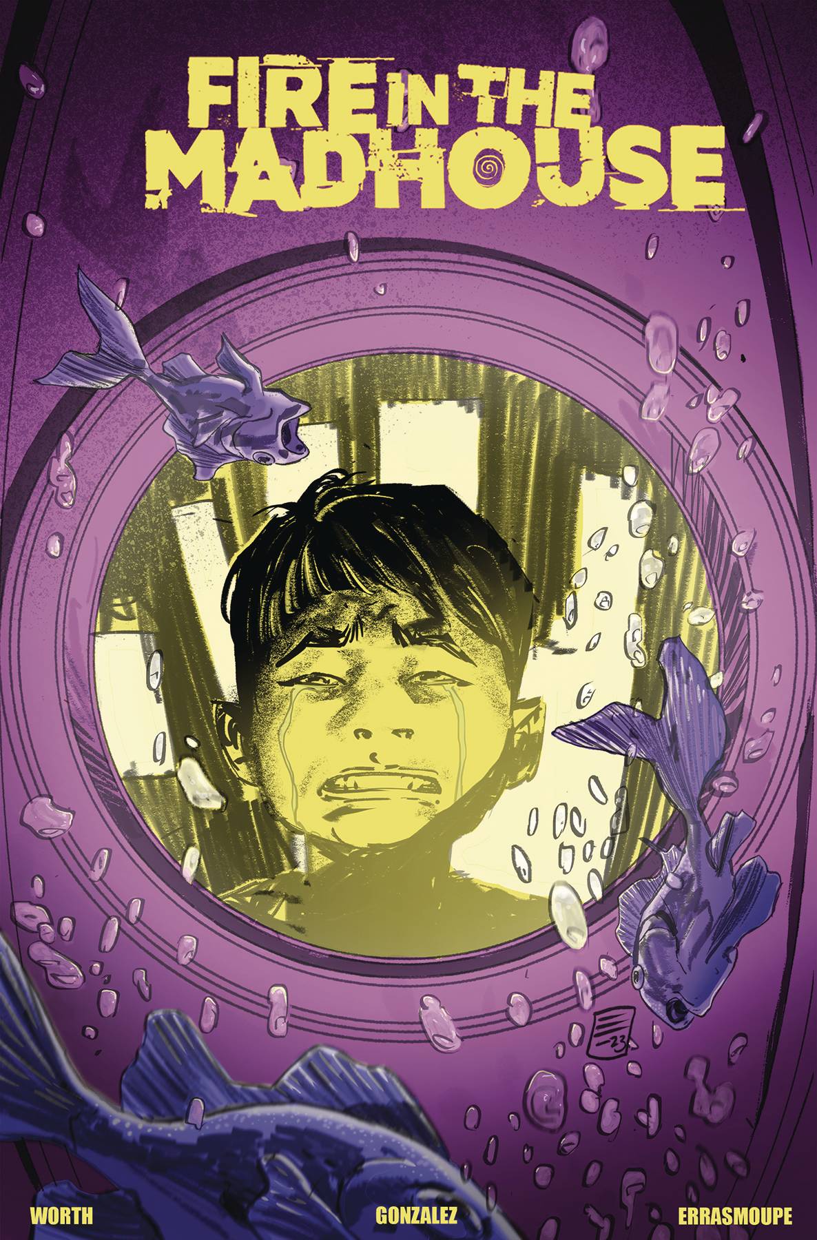 BLOOD MOON COMICS LLC Comic Books FIRE IN THE MADHOUSE #3 (OF 4) CVR B GERMAN ERRAMOUSPE (MR) 85003206462000321 MAR241456