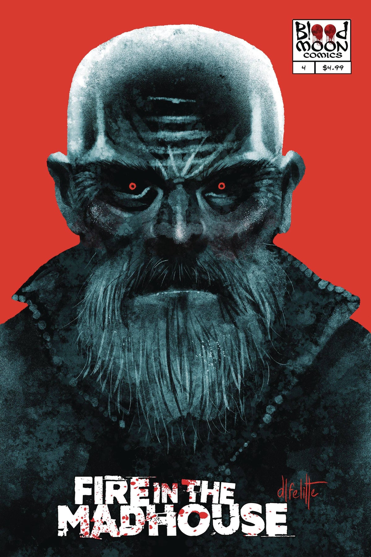 BLOOD MOON COMICS LLC Comic Books FIRE IN THE MADHOUSE #4 (OF 4) CVR C DAMIAN FELITTE (MR) 85003206462000431 APR241342