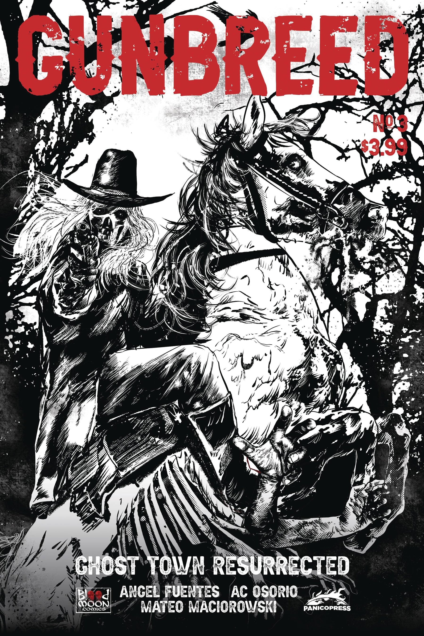 GUNBREED #3 (OF 5) CVR C HERNAN GONZALEZ