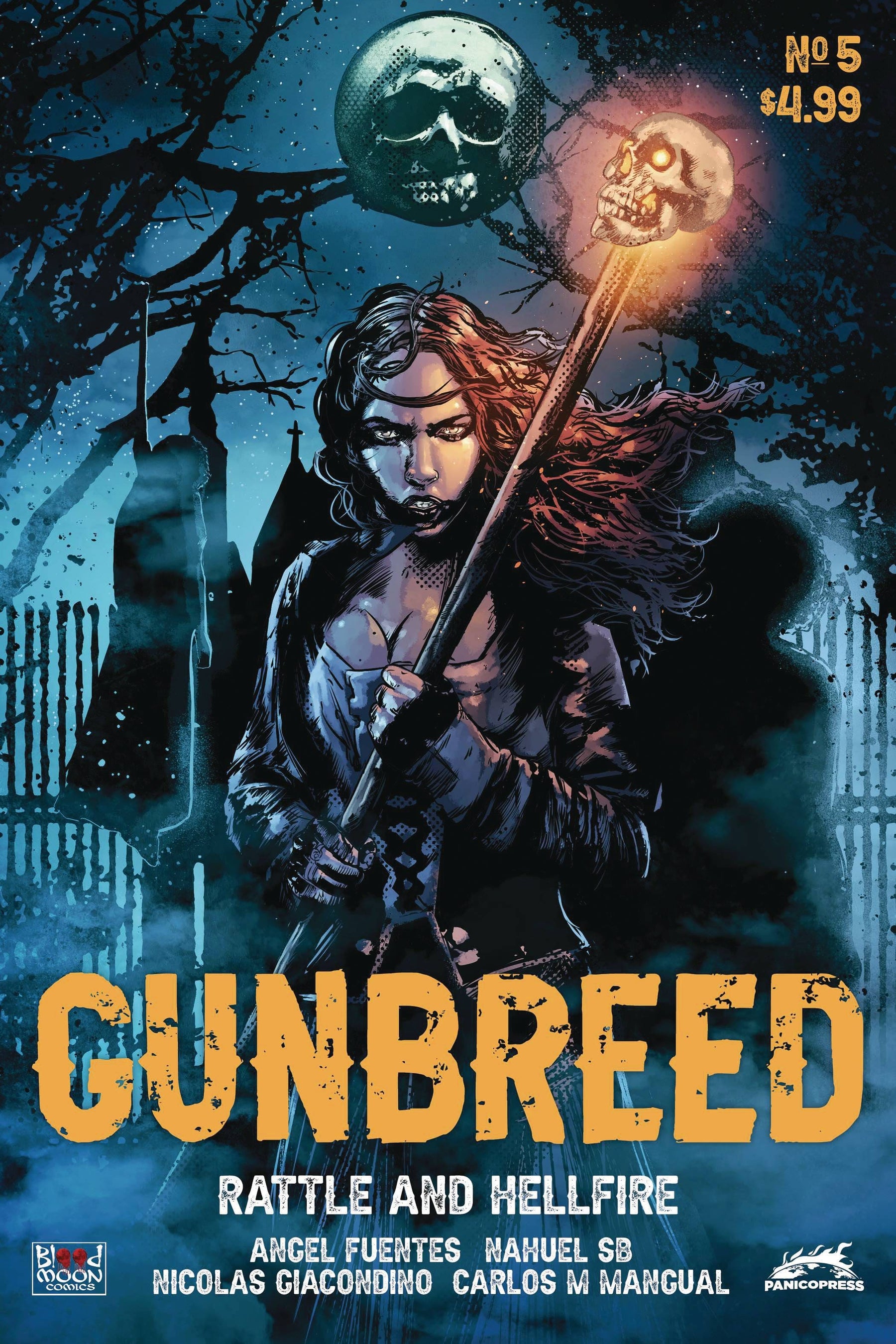 GUNBREED #5 (OF 5) CVR A HERNAN GONZALEZ & JUAN GUTIERREZ