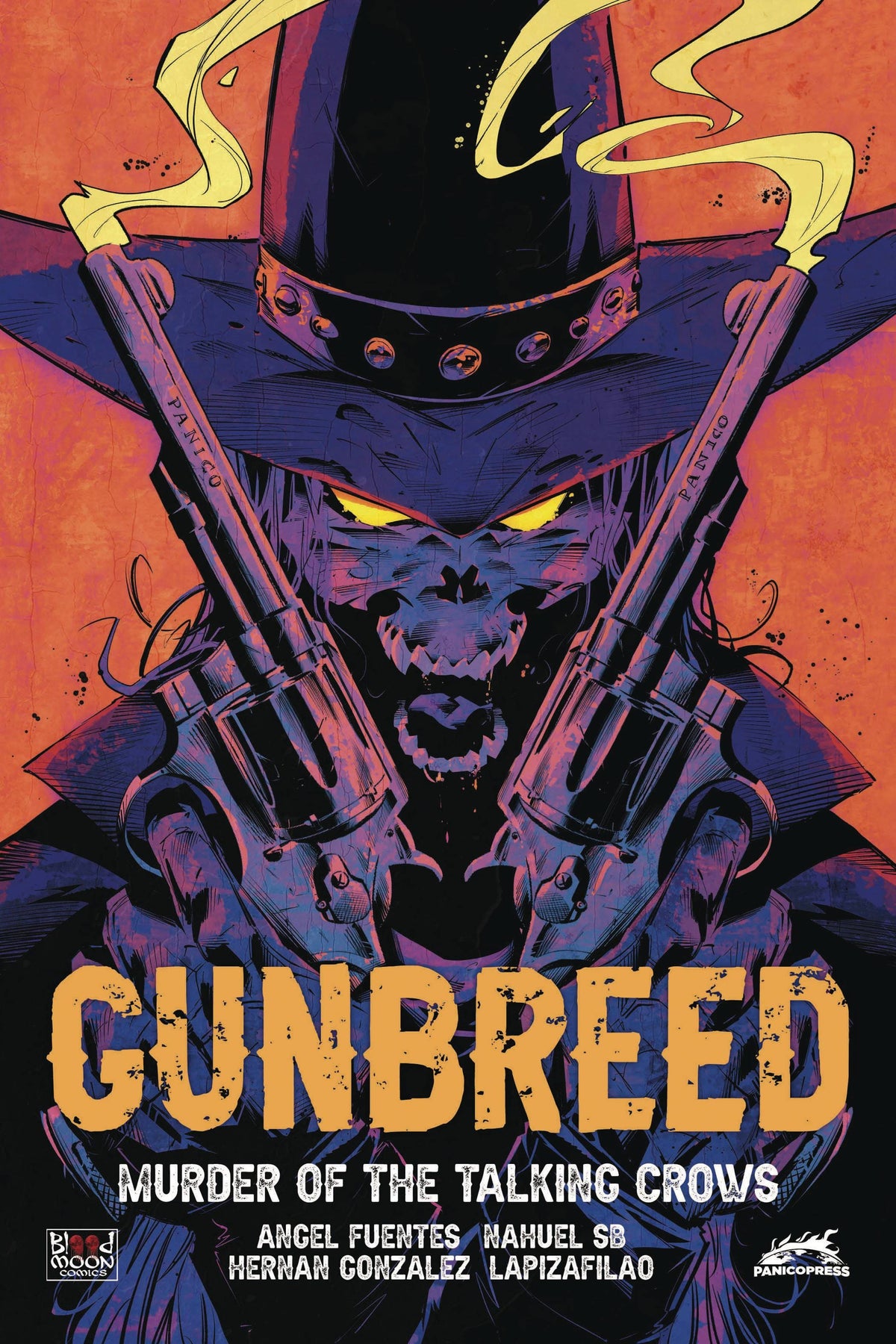 BLOOD MOON COMICS LLC Comic Books GUNBREED MURDER OF TALKING CROWS CVR B PABLO VERDUGO (MR) 85003206467500121 APR241344