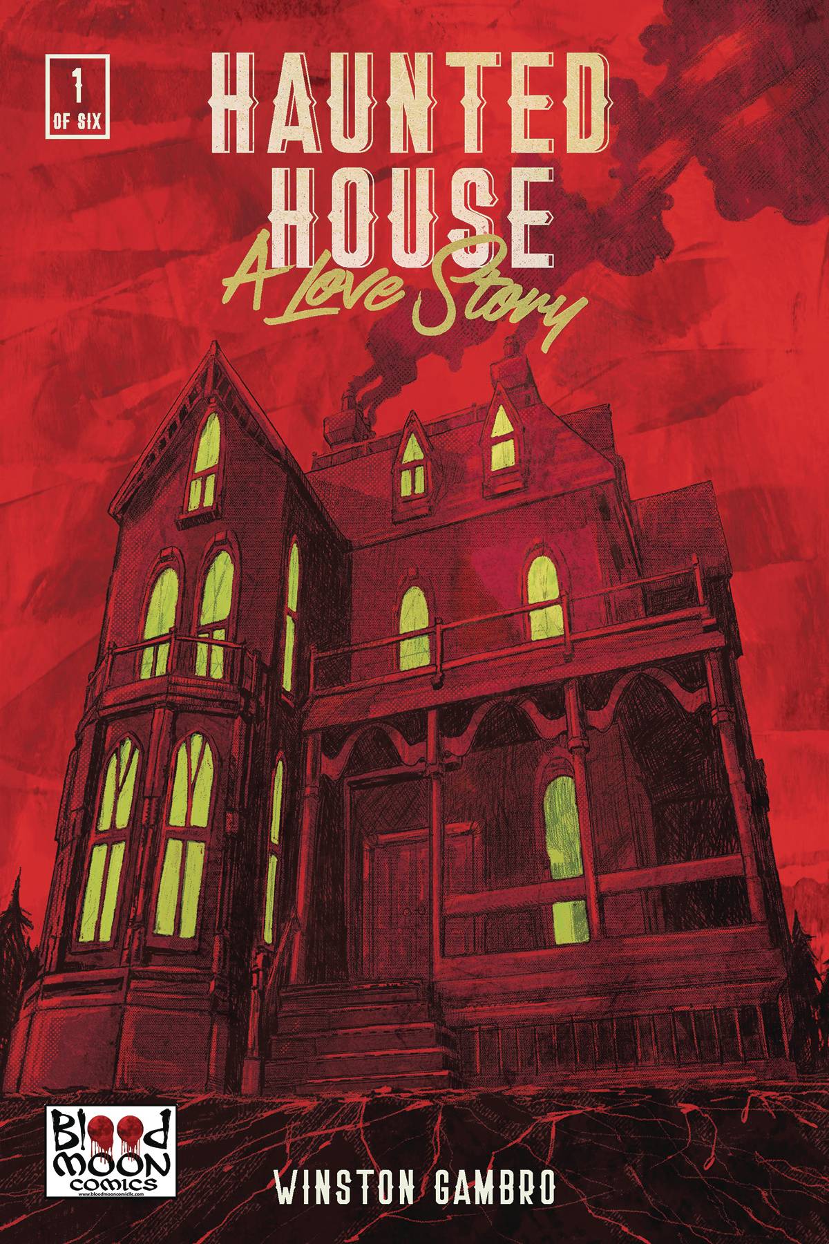Blood Moon Comics Llc Comic Books HAUNTED HOUSE A LOVE STORY #1 (OF 6) (MR) 85003206450700111 AUG231747