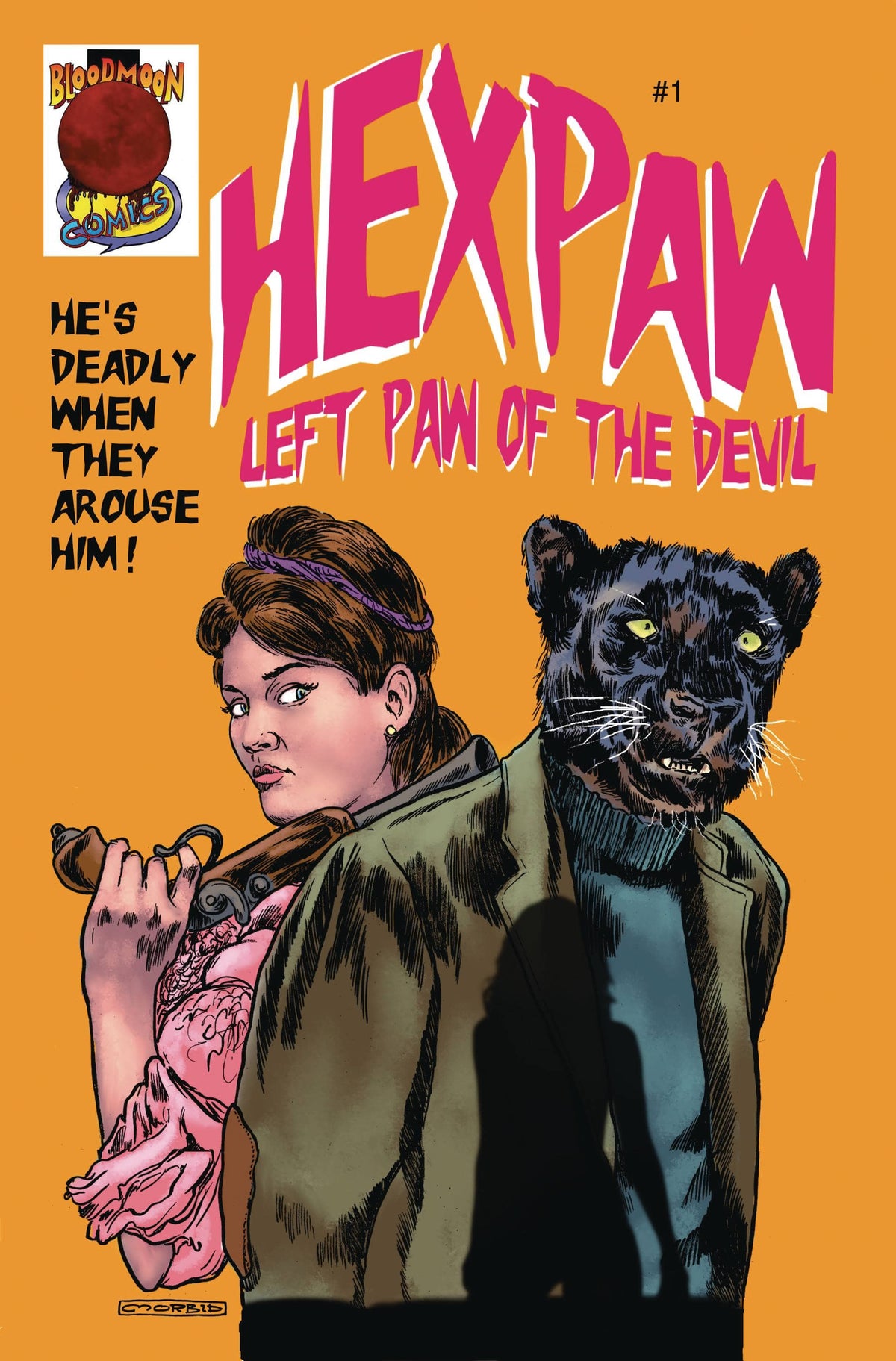 Blood Moon Comics Llc Comic Books HEXPAW LEFT PAW OF DEVIL #1 CVR A MARKWART 85003206454500111 SEP231514