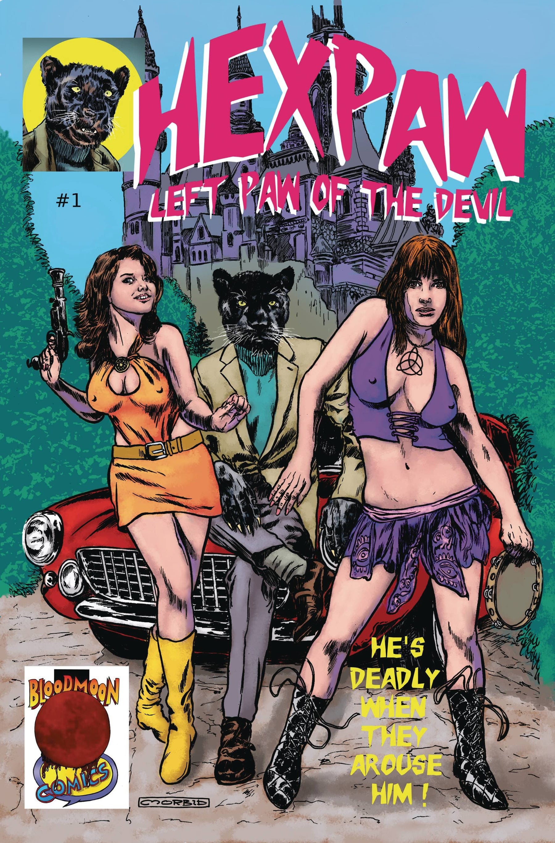 HEXPAW LEFT PAW OF DEVIL #1 CVR B MARKWART