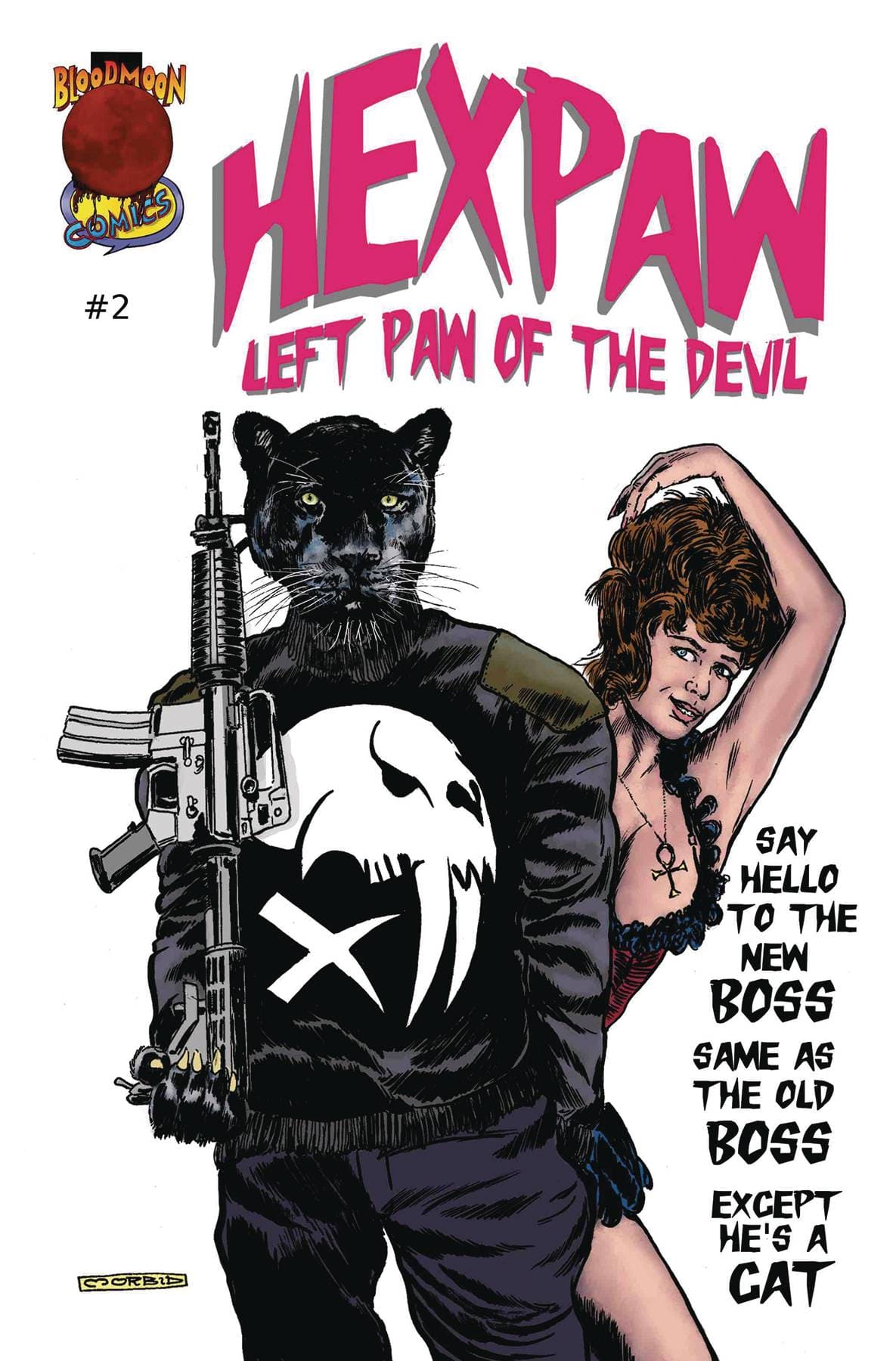 Blood Moon Comics Llc Comic Books HEXPAW LEFT PAW OF DEVIL #2 CVR A MARKWART 85003206454500211 NOV231335