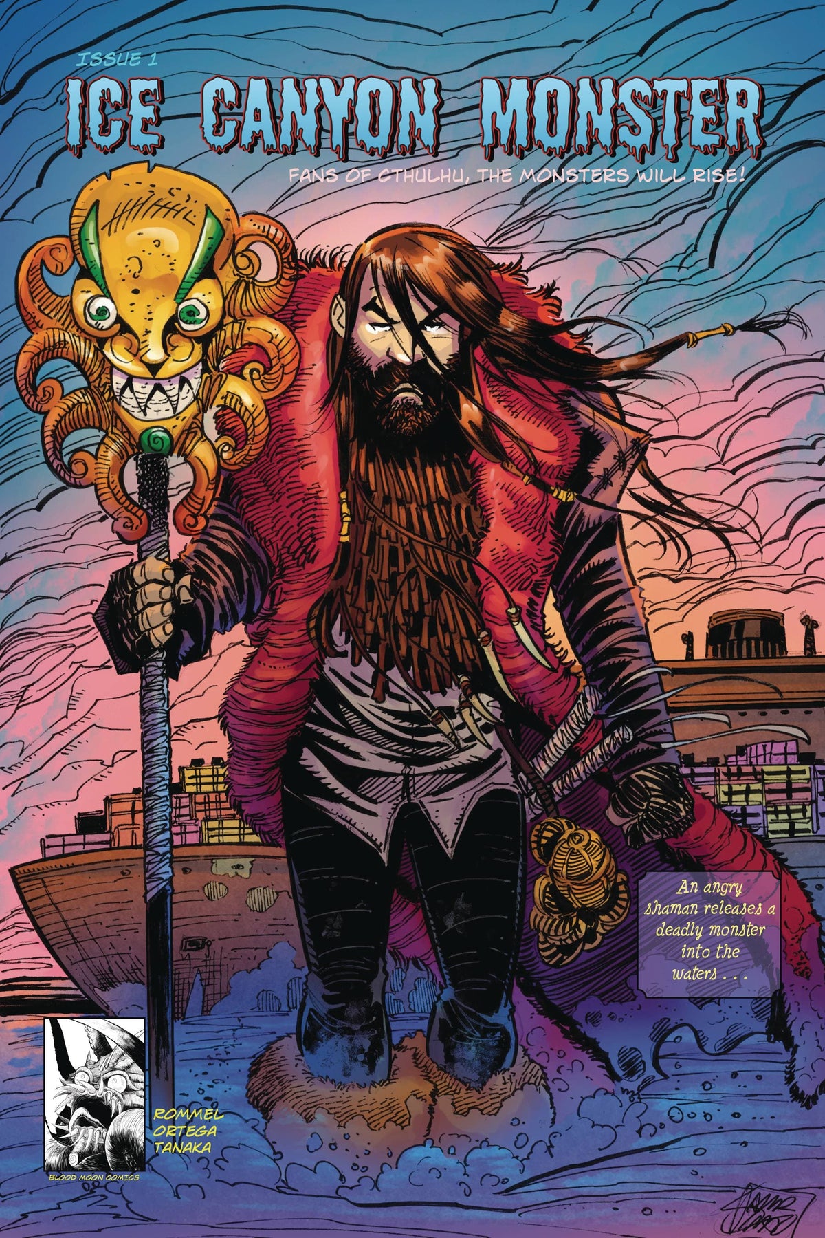 BLOOD MOON COMICS LLC Comic Books Ice Canyon Monster #1 (Of 7) 2Nd Ptg (MR) 85003206402600112 DEC231321