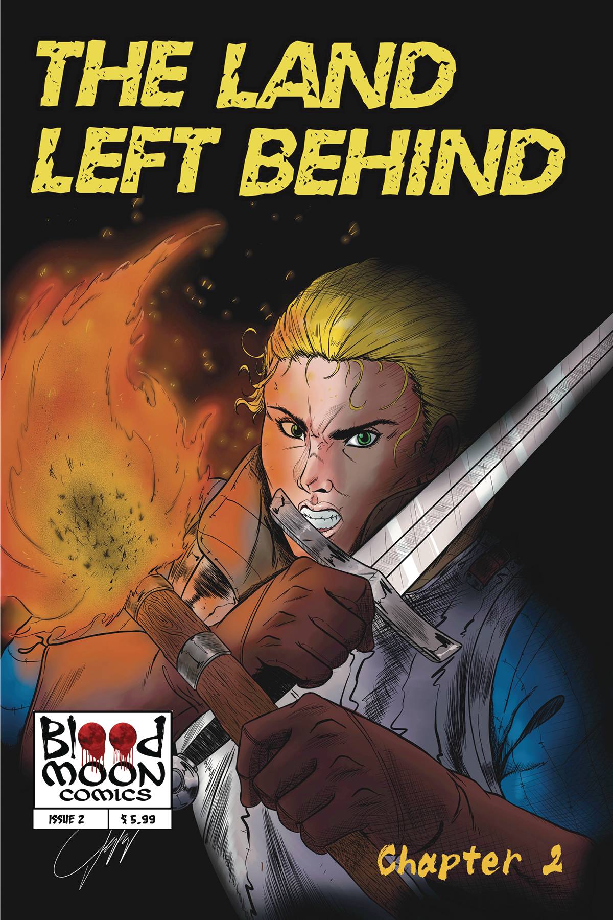 BLOOD MOON COMICS LLC Comic Books LAND LEFT BEHIND #2 (OF 5) 85003206461300211 FEB241295