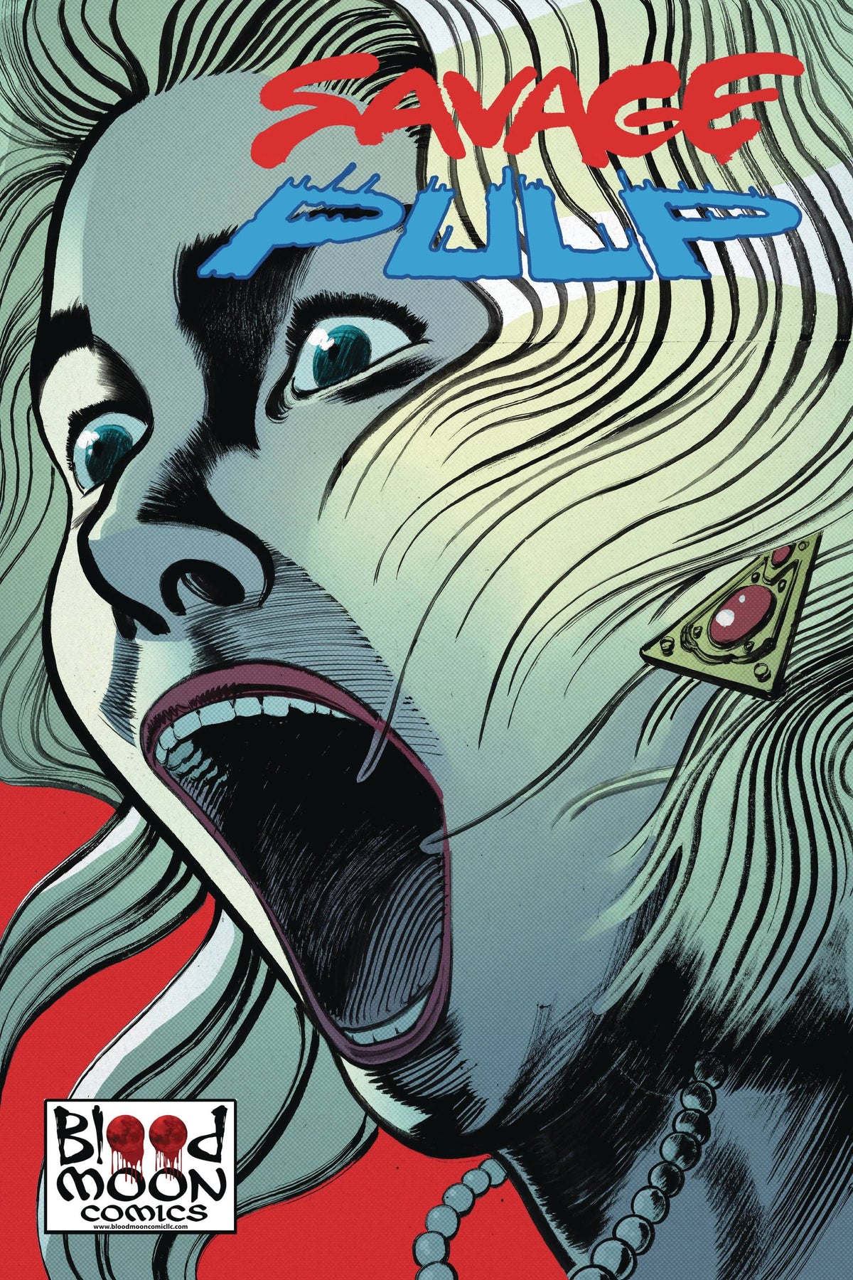 Blood Moon Comics Llc Comic Books SAVAGE PULP #1 CVR B JORGE ZEVALLOS AND JASEN SMITH 85003206455200121 SEP231523