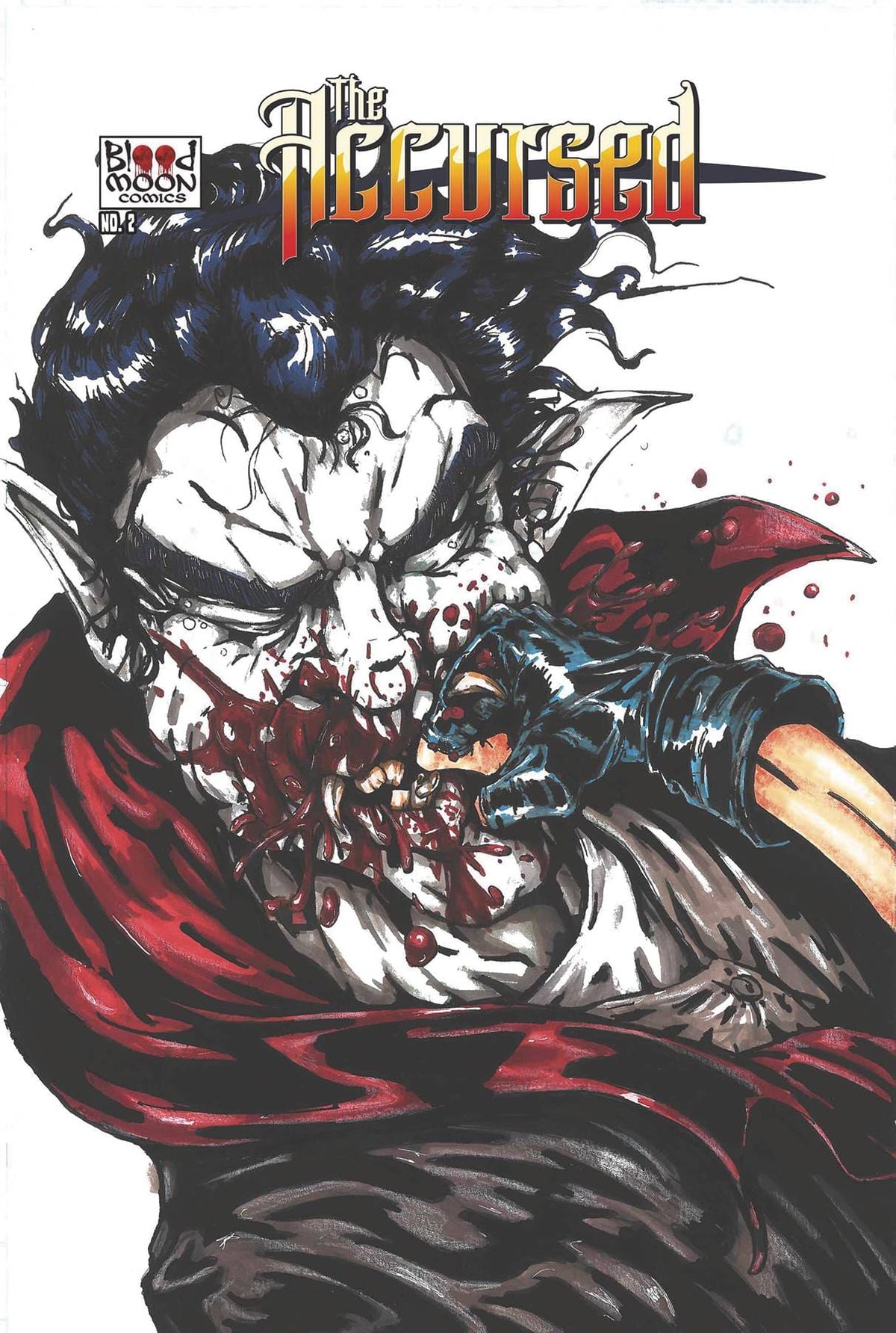 Blood Moon Comics Llc Comic Books THE ACCURSED #2 (OF 4) CVR B DAVID CAMESCASSE (MR) 85003206451400221 SEP231506