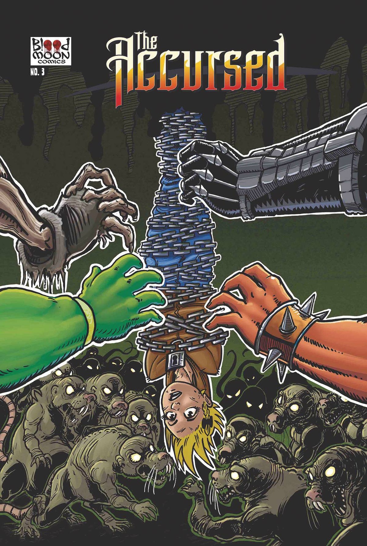 Blood Moon Comics Llc Comic Books THE ACCURSED #3 (OF 4) CVR A DAVID CAMESCASSE (MR) 85003206451400311 OCT231597