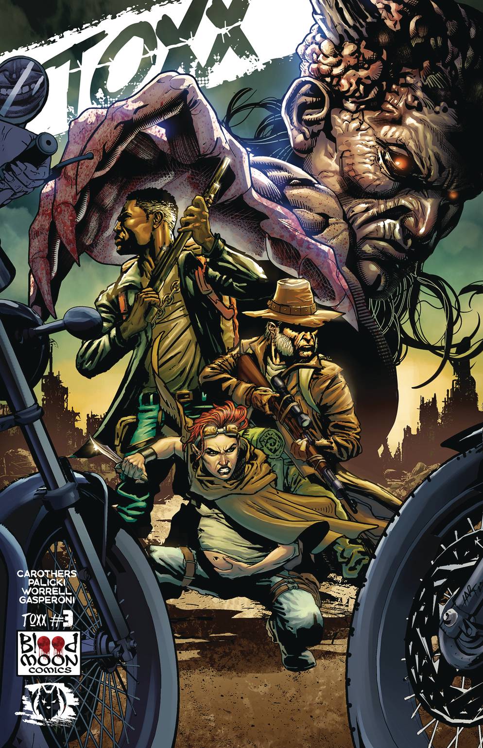 Blood Moon Comics Llc Comic Books TOXX #3 CVR B HUGO A RUIZ 85003206442200321 JUL231463