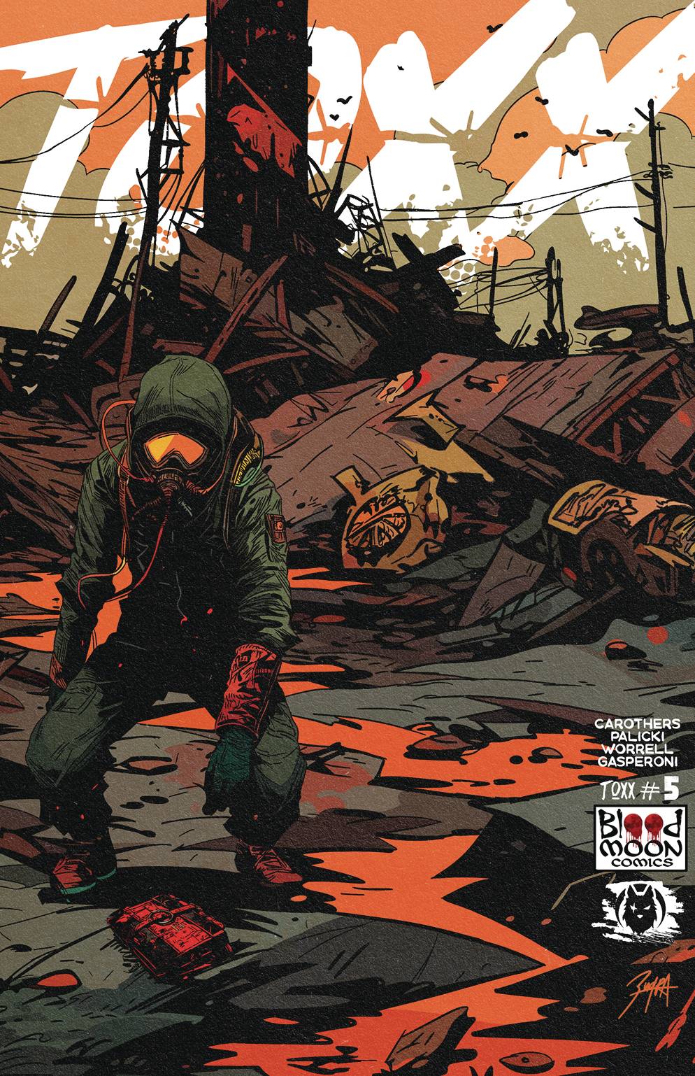 Blood Moon Comics Llc Comic Books TOXX #5 CVR D BUGRA BATUHAN BERAH 85003206442200541 SEP231531