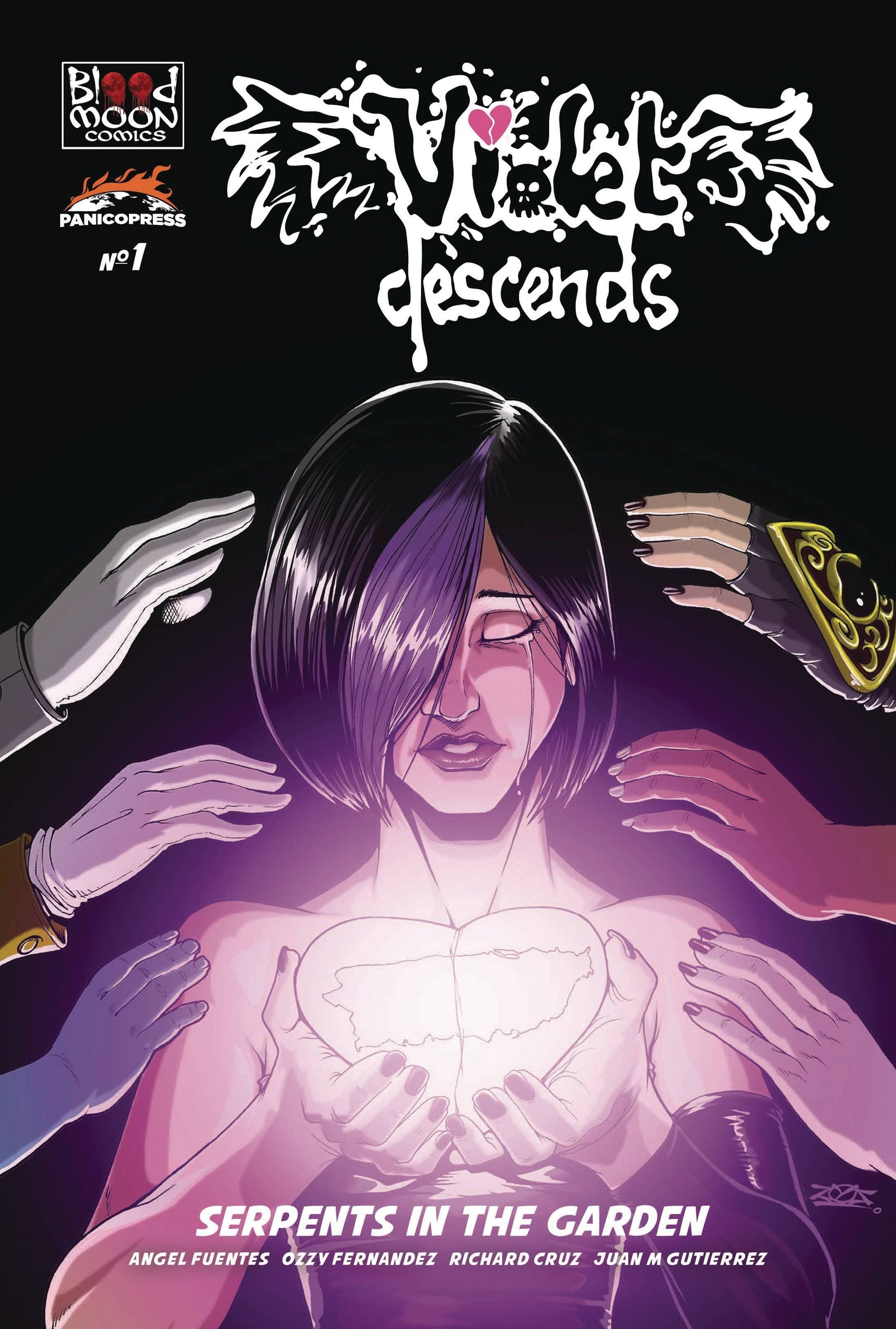 VIOLET DESCENDS VOL 2 #1 (OF 4) CVR B OZZY FERNANDEZ (MR)