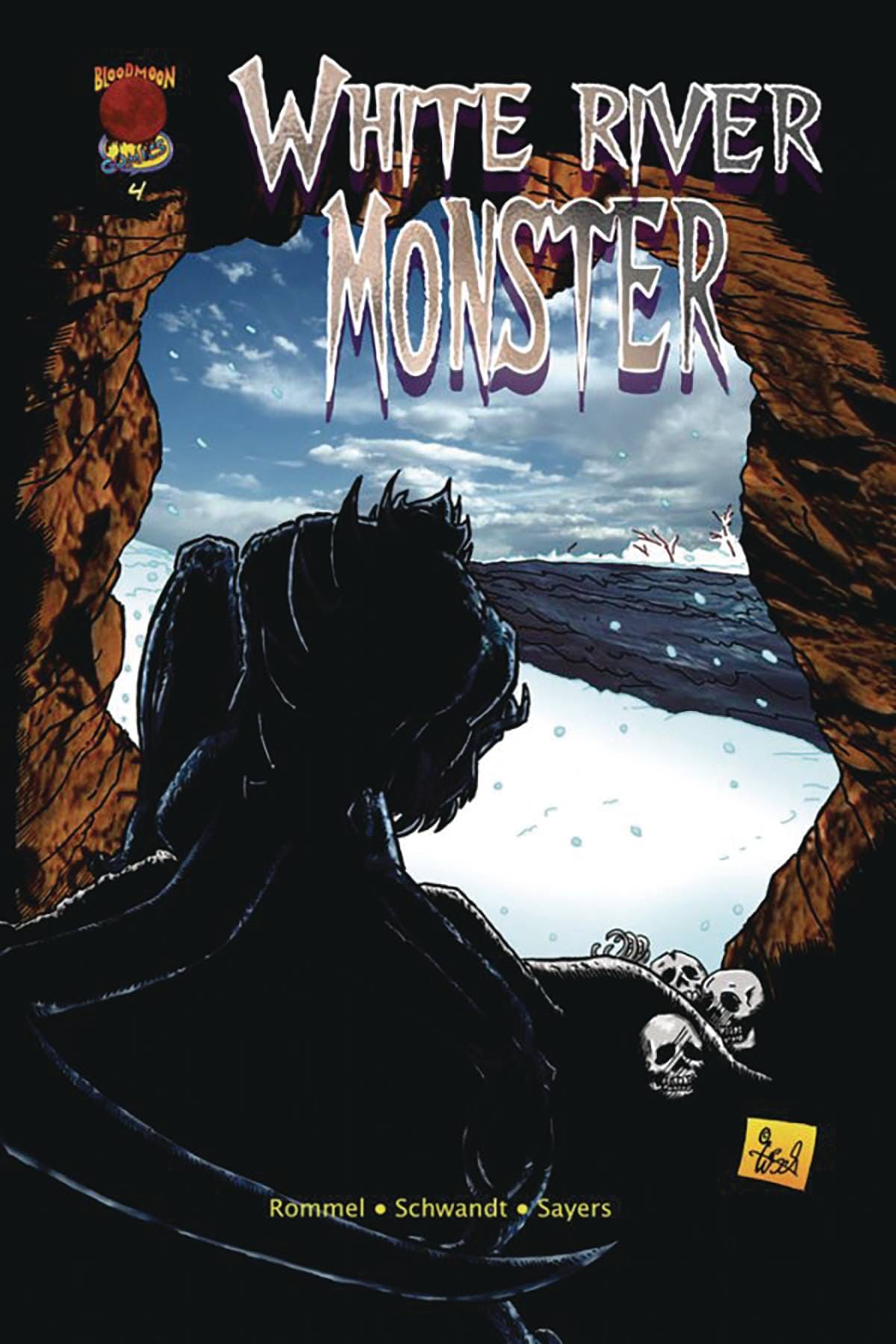 Blood Moon Comics Llc Comic Books WHITE RIVER MONSTER #4 CVR A WOLFGANG SCHWANDT (RES) 85003206401900411 NOV231338