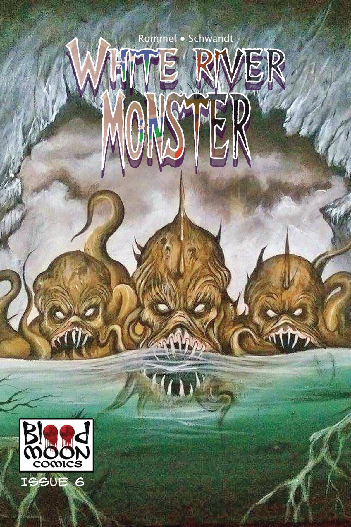 BLOOD MOON COMICS LLC Comic Books WHITE RIVER MONSTER #6 85003206401900611 JAN241471