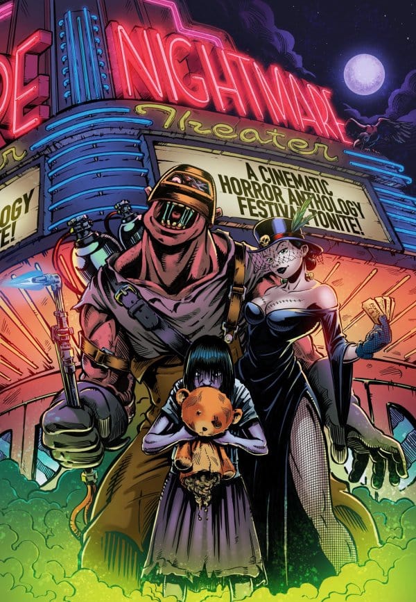 BLOODLINE COMICS Graphic Novel NIGHTMARE THEATER A CINEMATIC COMIC HORROR ANTHOLOGY TPB 9781736362600