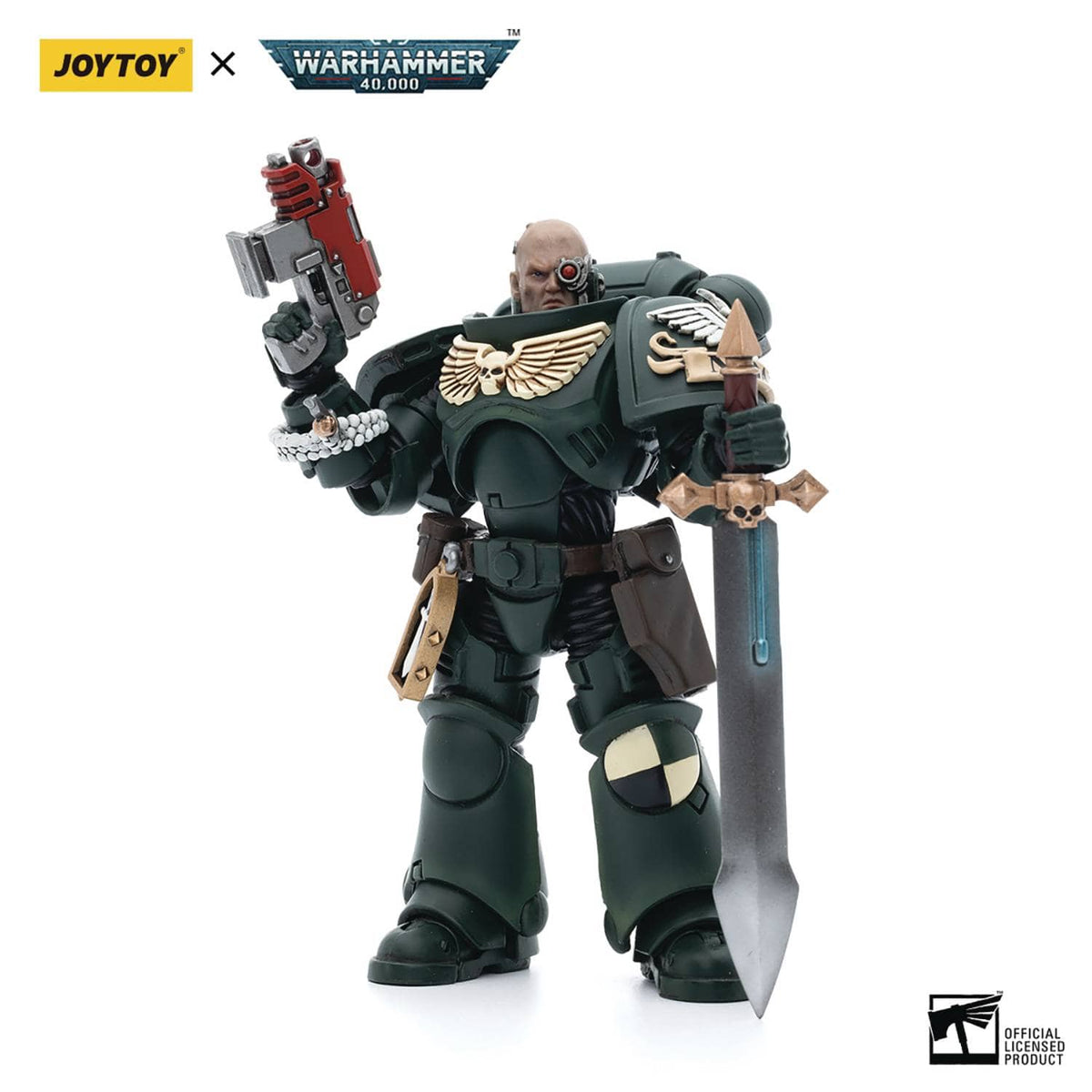Bloomage Joytoy (Beijing) Tech Toys > Action Figures > Warhammer Joytoy: Warhammer 40,000 - Intercessors Sergeant Nadael (Dark Angels) 6973130374935 FEB239162
