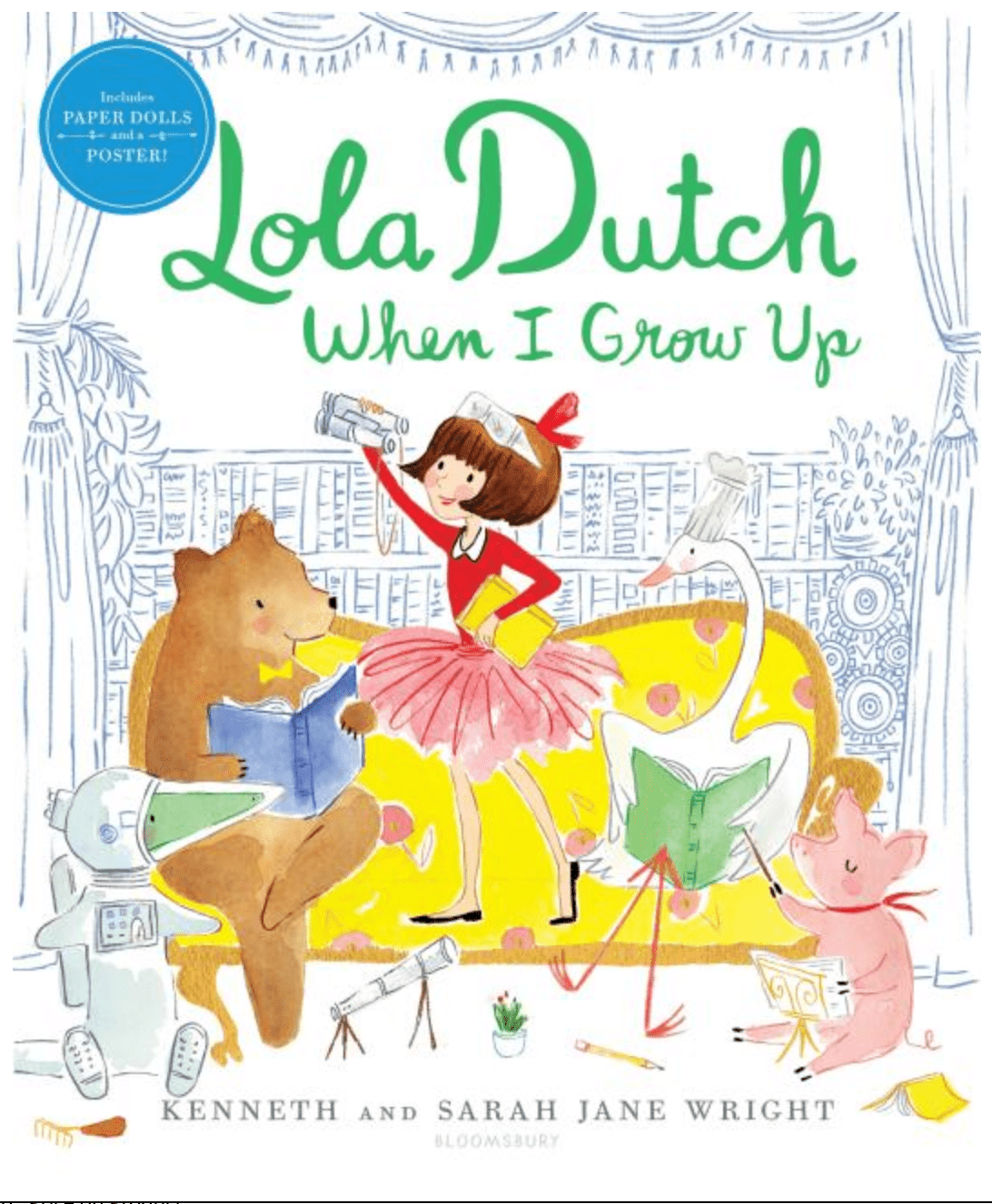 Bloomsbury Books > Kids Lola Dutch: When I Grow Up 9781681195544 ING-9781681195544