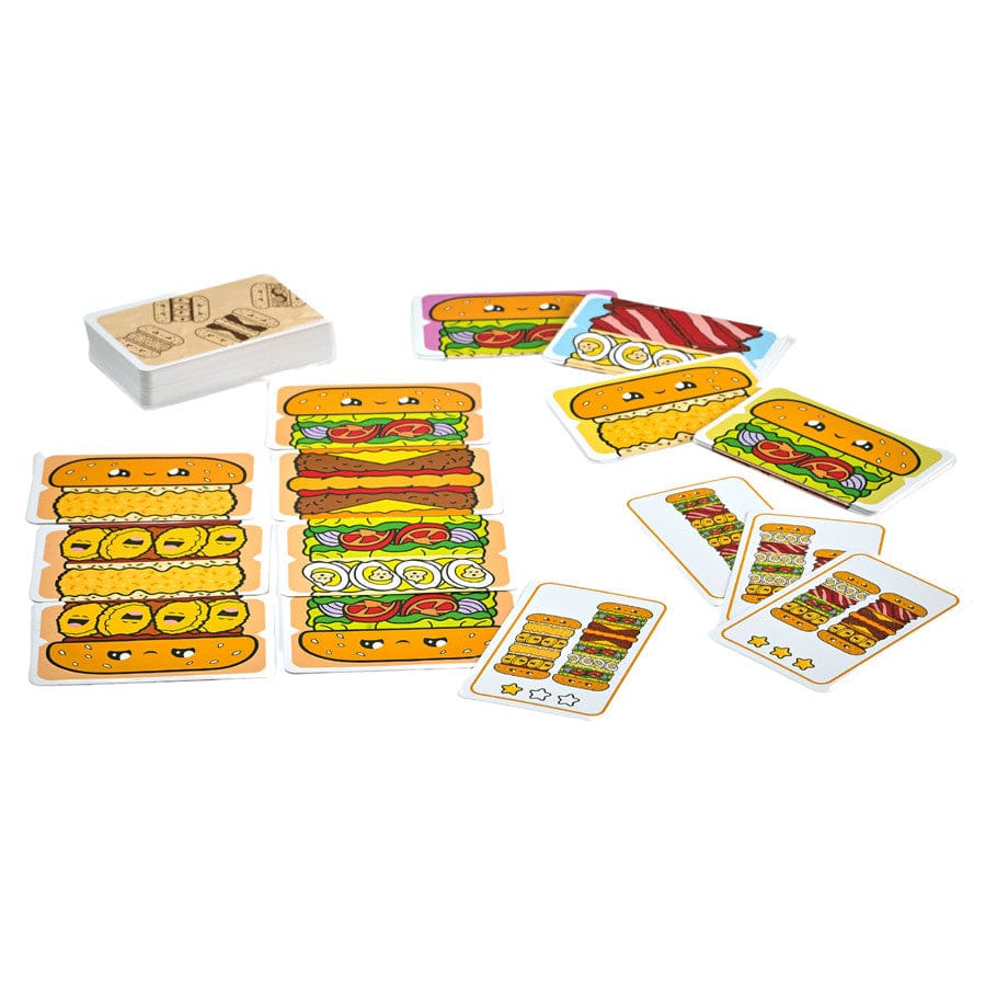 Blue Orange Card Games Burger ASAP BLGMIXBUR01US BLGMIXBUR01US