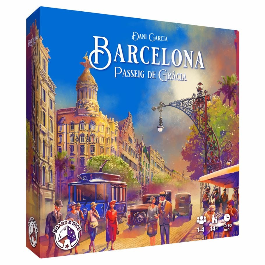 Board and Dice Board Games > Expansion Barcelona: Passeig de Gracia Expansion 6425453001642 BND0085