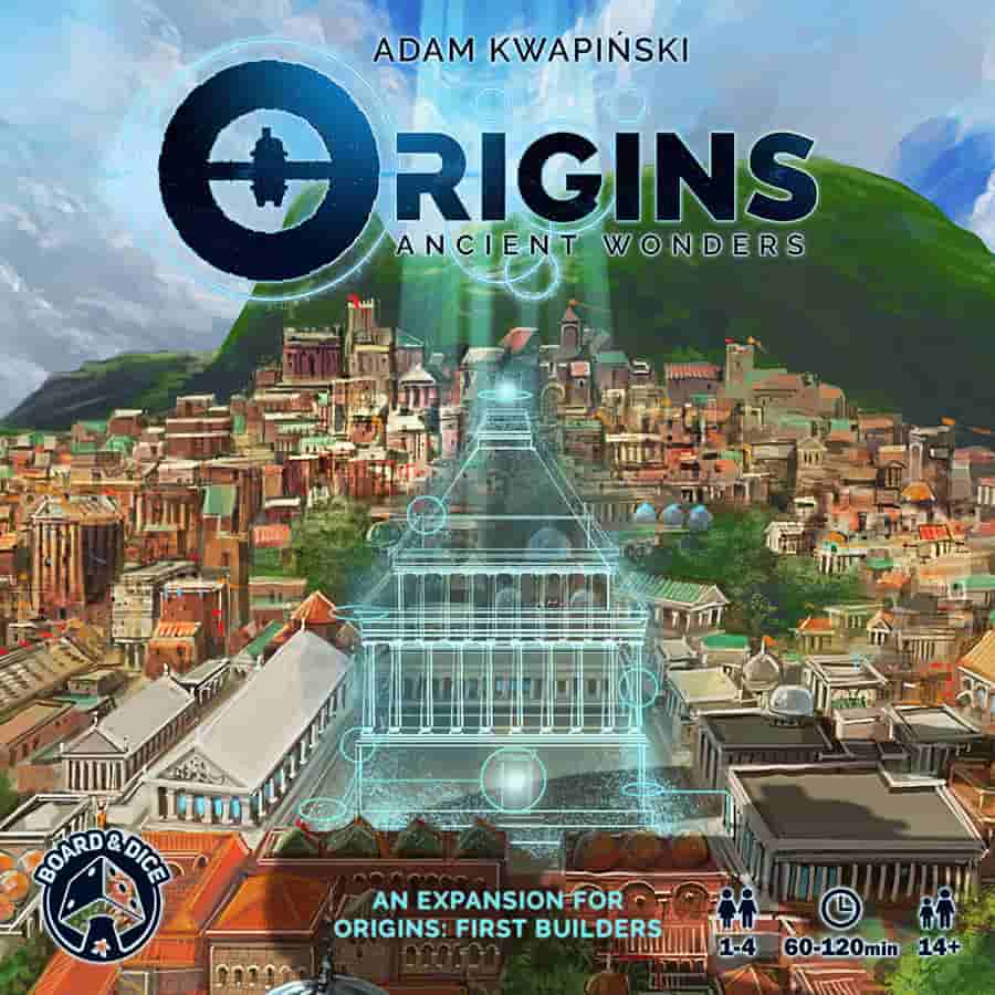 Board and Dice Board Games > Large Box Games Origins: Ancient Wonders 6425453001406 BND0071